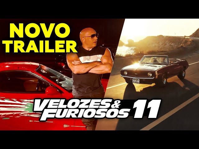 NOVO TRAILER DO VELOZES E FURIOSOS 11: CARROS TUNADOS VOLTANDO