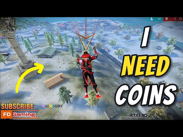 I Need Coins | BR-Rank Gameplay #freefire #garenafreefire #gaming #games #trending #freefiregaming