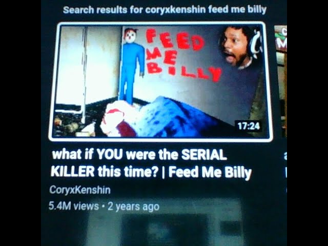 Coryxkenshin FEED ME BILLY