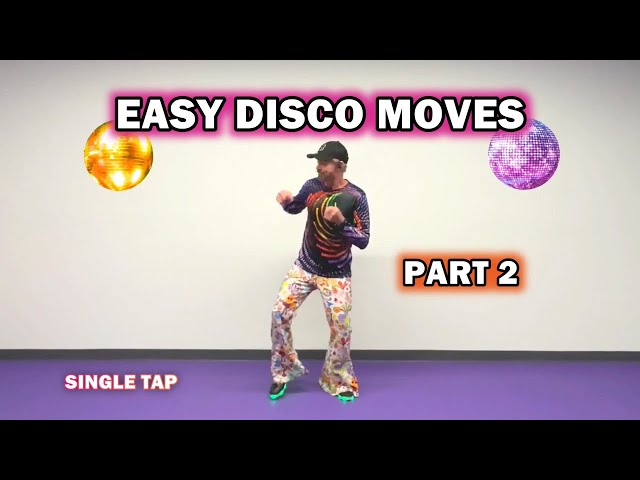 Easy Disco Moves - Part 2 - Great for Kids and Schools.