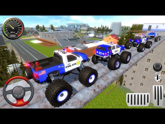 US Juego De Carros - Off-Road Impossible Police Cars Stunts Driving - Offroad Outlaws GamePlay IOS