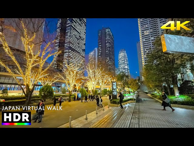 Tokyo Higashi-Nakano to Shinjuku | Day to Night Walk, Japan • 4K HDR