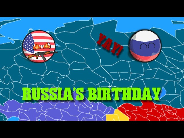 RUSSIA'S BIRTHDAY!! || NUTSHELL VIDEO || CRAZY MAPPING