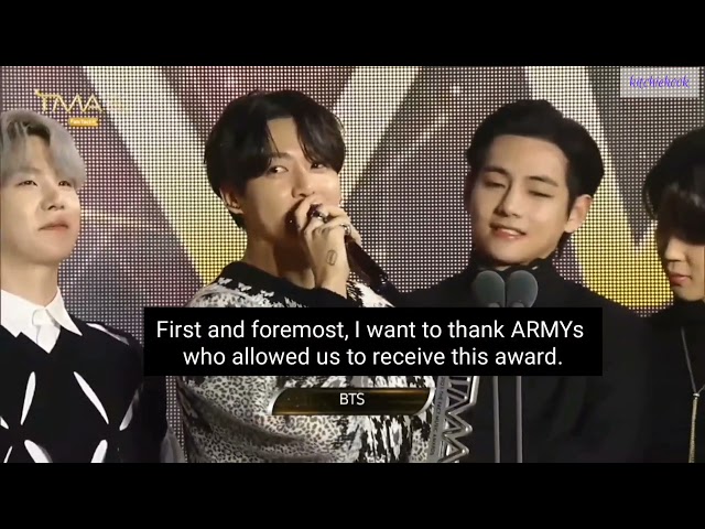 [Eng Sub] BTS' Acceptance Speeches at The Fact Music Awards 2021 (with timestamps in description)