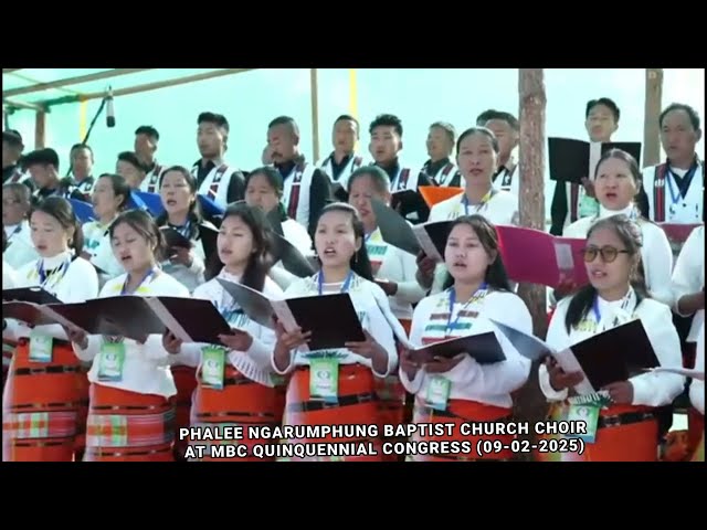 PHALEE CHOIR AT MBC QUINQUENNIAL CONGRESS ||SINGING FOR THE LORD 09-02-2025