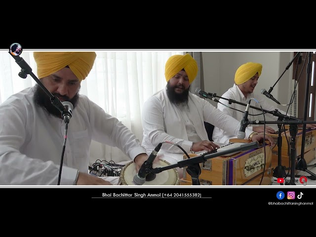 Soulful Kirtan Auckland | Bhai Bachittar Singh Anmol | Bhai Pritpal Singh New Zealand Wale