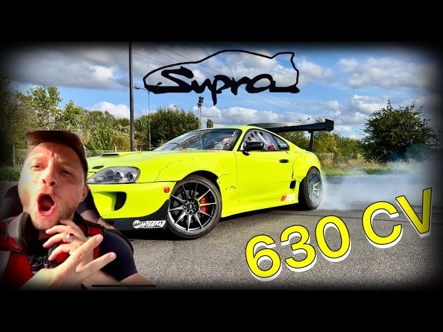 TOYOTA SUPRA MK4 ROCKET BUNNY: ON FAIT FUMER LA DRIFT CAR 🔥🔥😈😈