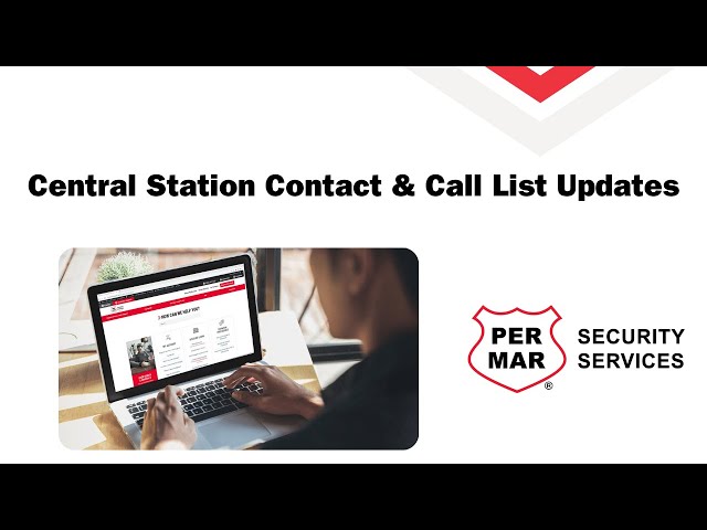 Contact & Call List Updates Per Mar Security Services