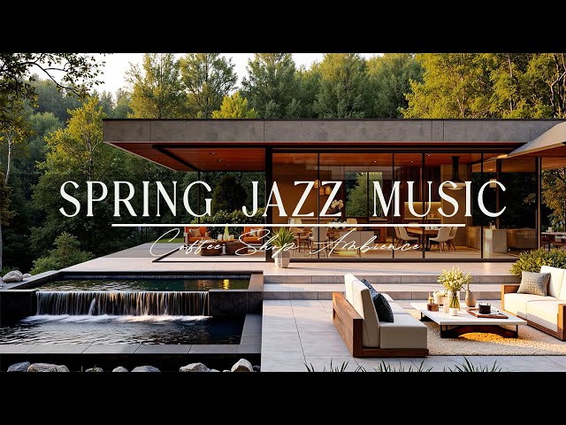 Morning Bliss at a Lakeside Living Room 🌄 Soothing Jazz Piano for Relaxation and Deep Focus