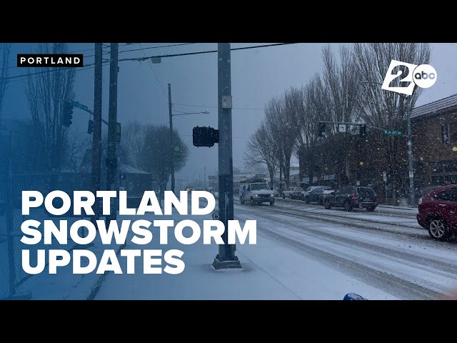 What to know on Portland's first snowstorm of the year