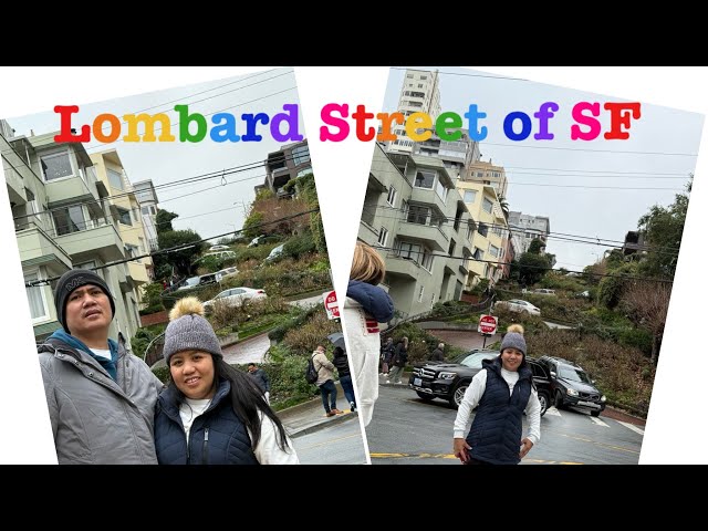 “Passing through Lombard street of San Francisco CA in winter season” #travelgoal2024