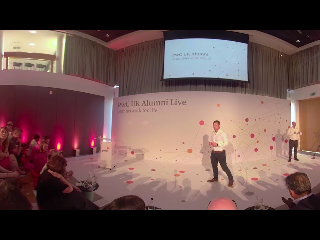 Neil McClure, PwC UK Alumni Live Speaker 2018 - All Aboard