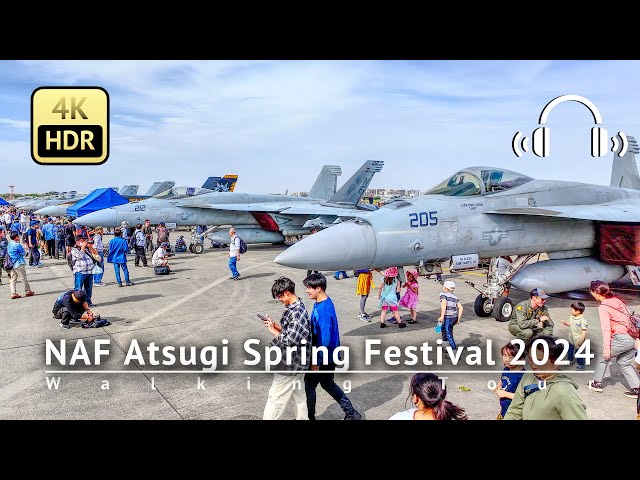 Japan - Exclusive Look Inside Naval Air Facility Atsugi! Japan-US Friendship Spring Festival 2024