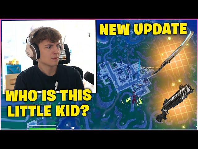 CLIX Trolls the SMARTEST Kid WHILE Playing FORTNITE RELOAD NEW UPDATE!