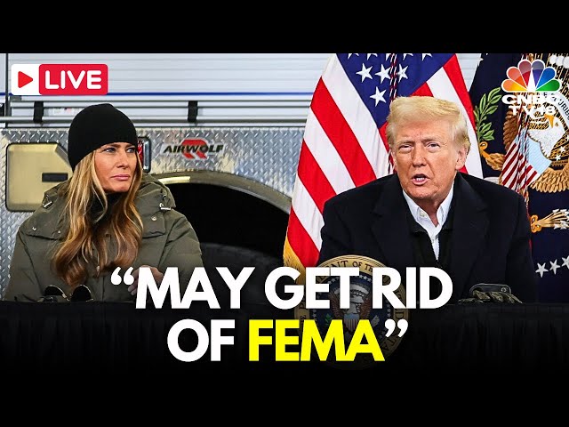 Trump North Carolina Visit LIVE: Trump Says He May Get Rid of FEMA in NC | Hurricane Helene | N18G