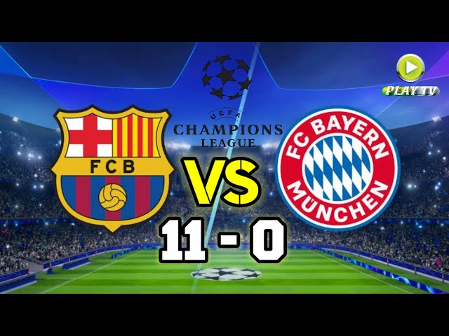 Barcelona vs Bayern Munich 11-0 Full Match Highlights | Barcelona 11 Goals