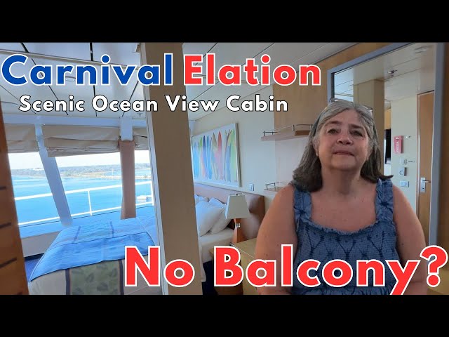 Scenic Ocean View Cabin - Carnival Elation G2 #CarnivalElation #ScenicOceanViewCabin #CarnivalCruise