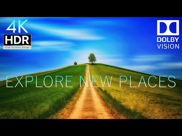 Ultimate 4K HDR10 Nature Escape | Peaceful Nature in Dolby Vision | Waterfalls, Mountains & Forests