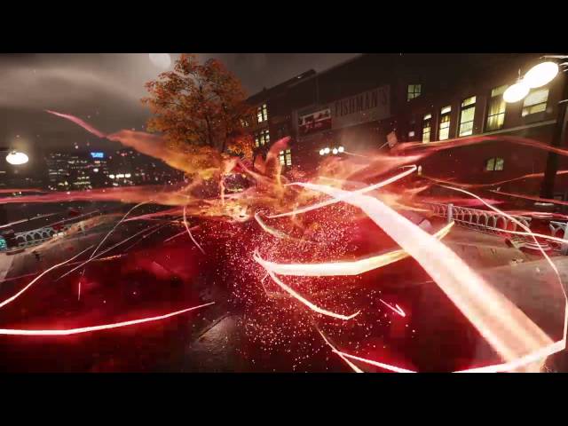 Infamous Second Son #4 Corrupted light and stone quarrel