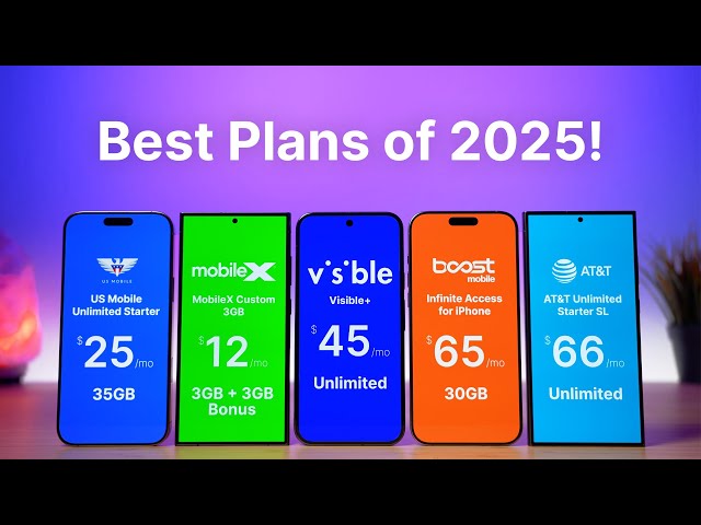 Best Cell Phone Plans of 2025!