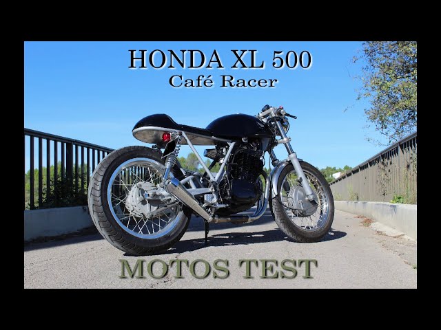 Test Honda XL 500 Café Racer