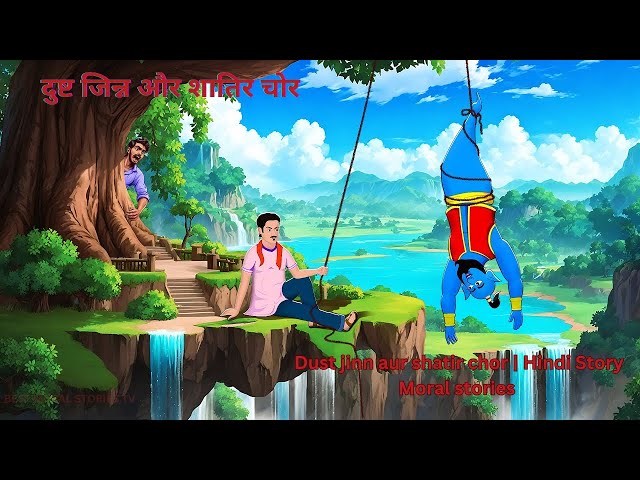 दुष्ट जिन्न और शातिर चोर | Dust jinn aur shatir chor | Hindi Story |Urdu Moral stories TV