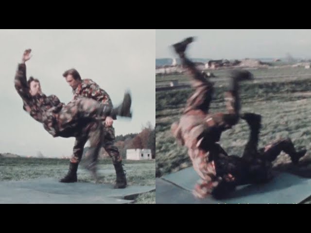 Swiss Army grappling is ELITE