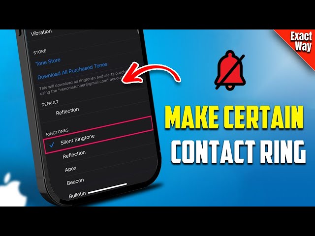 Make certain contact ring on silent iPhone (Do not disturb mode)