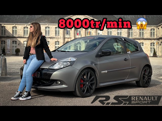 Renault Clio 3 rs Ange & Démon : rupteur à 8000tr, j'étais pas prêt! 😈