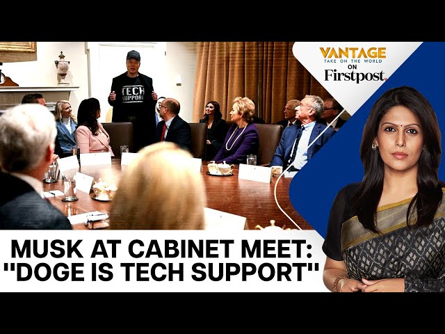 Elon Musk says DOGE is just "Tech Support" for Donald Trump | Vantage with Palki Sharma | N18G