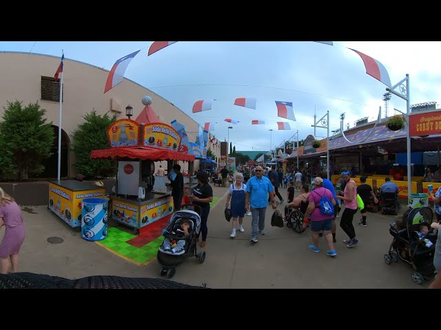 The State Fair Of Texas FULL park walkthrough in 4K 360