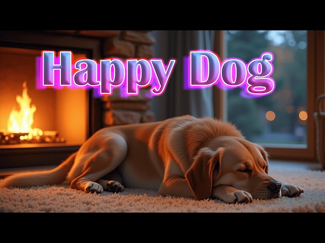 🐶 Sounds that heal your dog's soul - relax your dog to help him sleep🍄HAPPY DOG relaxing