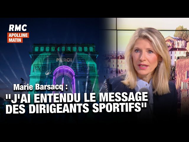 Budget des Sports : La ministre indique avoir "entendu le message"