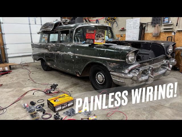 1957 Chevy Wagon Gets a Painless Wiring Harness and More!