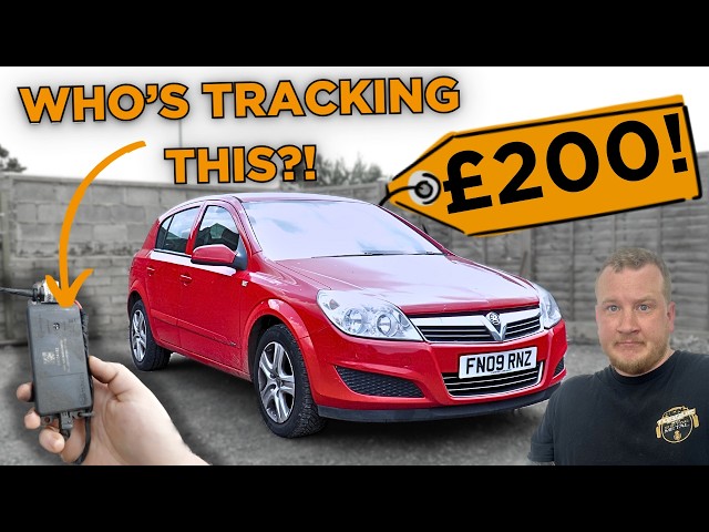 I Bought A Cheap Astra For £200 & It Had a Tracker Fitted! 📍