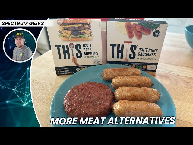 Trying THIS ISN'T Burgers and Sausages // Taste Test // Meat Alternatives