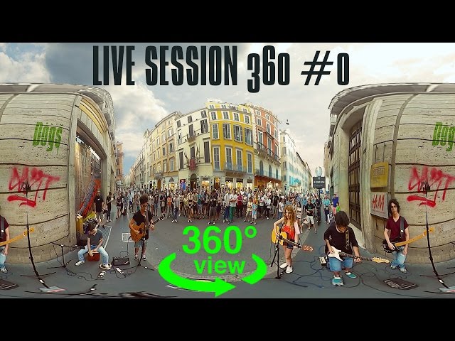 LIVE SESSION 360 #0 - Stay with me - Claire Audrin ft. Federico Baroni