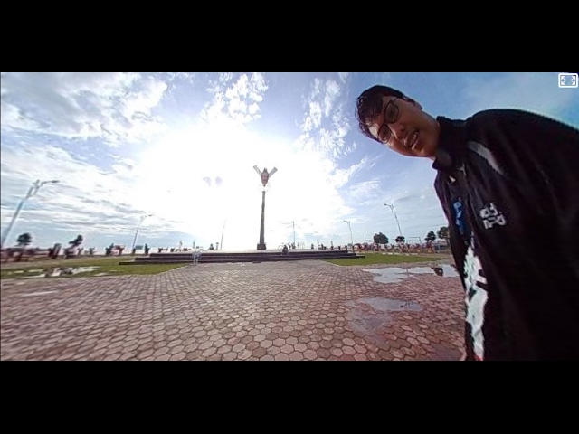 Test Video 360 Padang Landmark