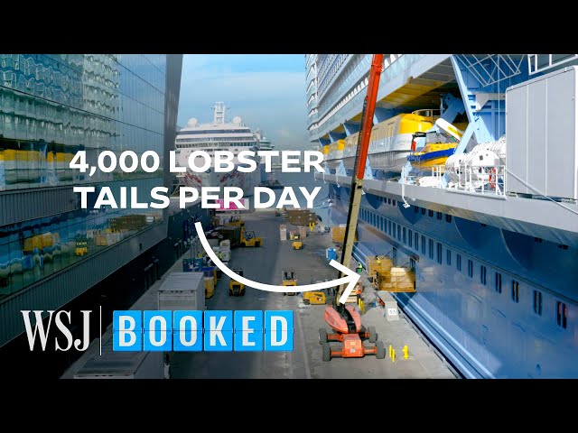 Inside the 24/7 Operation to Feed the World's Largest Cruise Ship | WSJ Booked