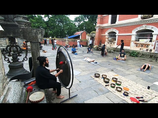 Gong Bath In Nepal