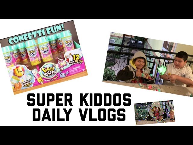 Opening Mystery Confetti Toys~Daily Vlog #7