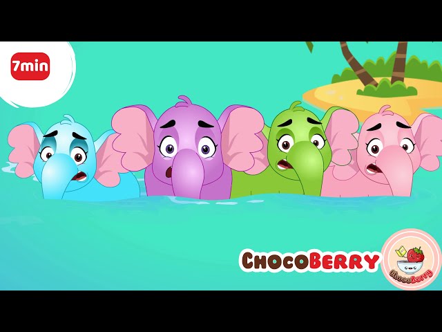 Ek Mota Hathi | Haathi Poem | Nursery Rhymes for Kids | एक मोटा हाथी | ChocoBerry Poems | Again