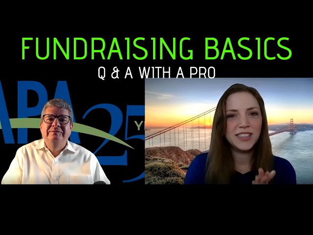 Nonprofit Fundraising Basics: Q & A with a Pro - LAPA Fundraising