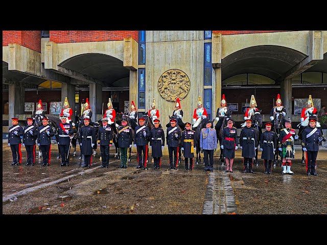 BEHIND THE SCENES: The King's Guard and Horses preparing for The Elizabeth Cup at Barracks!