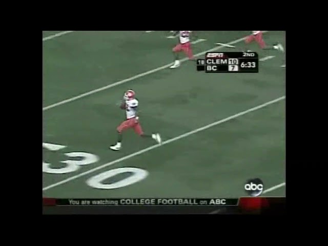 2006 CJ Spiller - Clemson vs BC