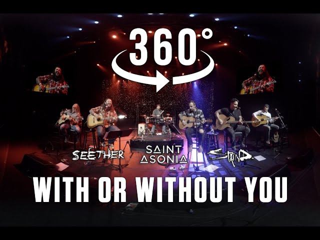 "With or Without You" (U2) Acoustic Cover by Shaun Morgan of Seether & Adam Gontier of Saint Asonia