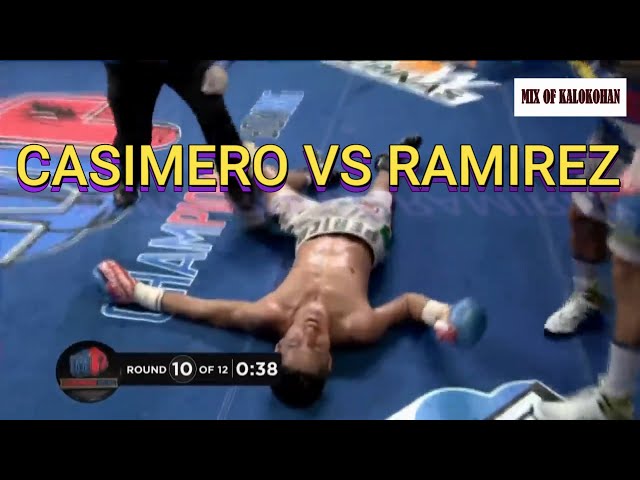 John Riel Casimero Vs Cesar Ramirez HIGHLIGHTS