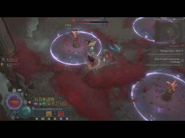 Spirit Wave Necromancer vs Tormented Andariel (Diablo 4 Season 6)