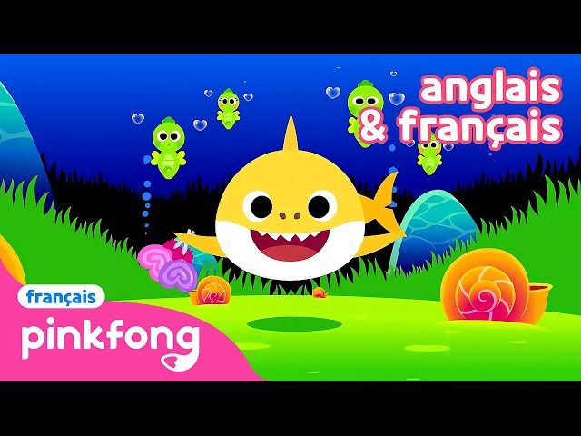 💝Baby Shark(ver. St Valentin) en anglais et français | +Comptines | Pinkfong Chansons pour Enfants