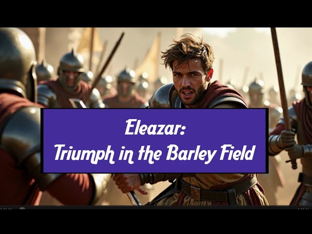 Triumph in the Barley Field: Eleazar's Epic Stand